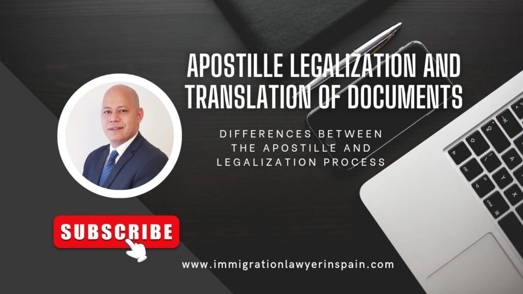 apostille legalization and translation of documents